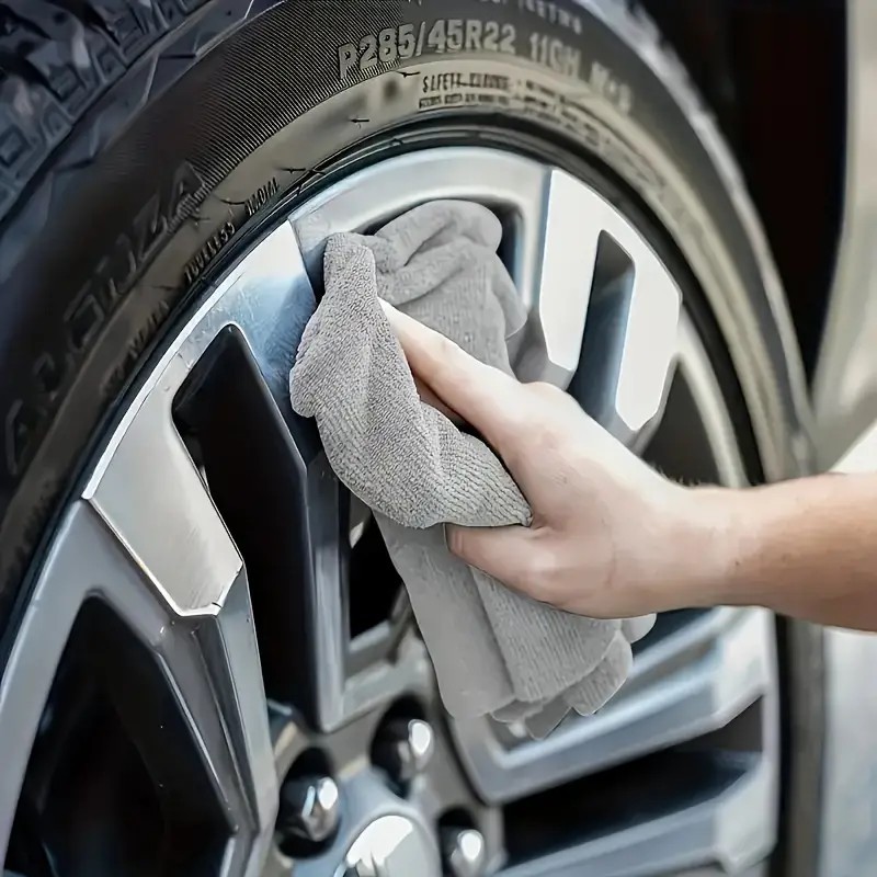 Microfiber Cleaning Cloths Lint Free Soft Car Kitchen Household Towels 1/5/10PCS