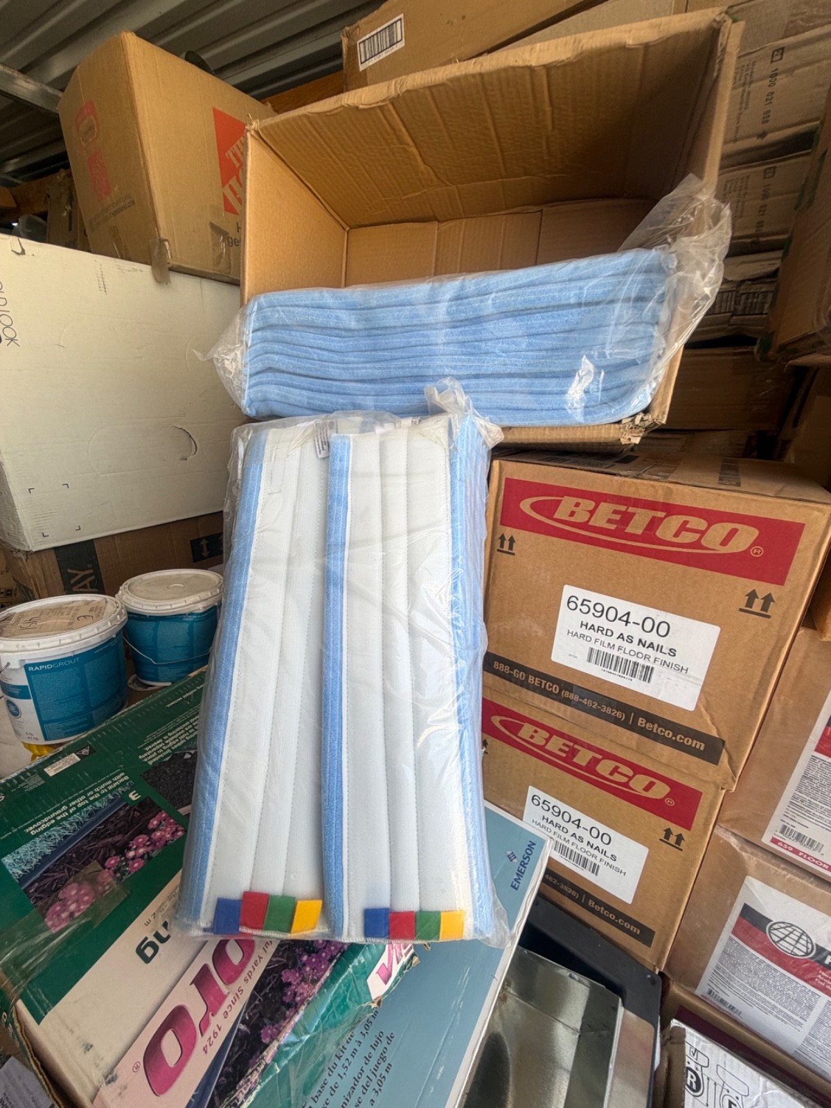 20 Pack Diversey Taski Micro Dry Wet Mop Pad Refills 16 in / 40 cm