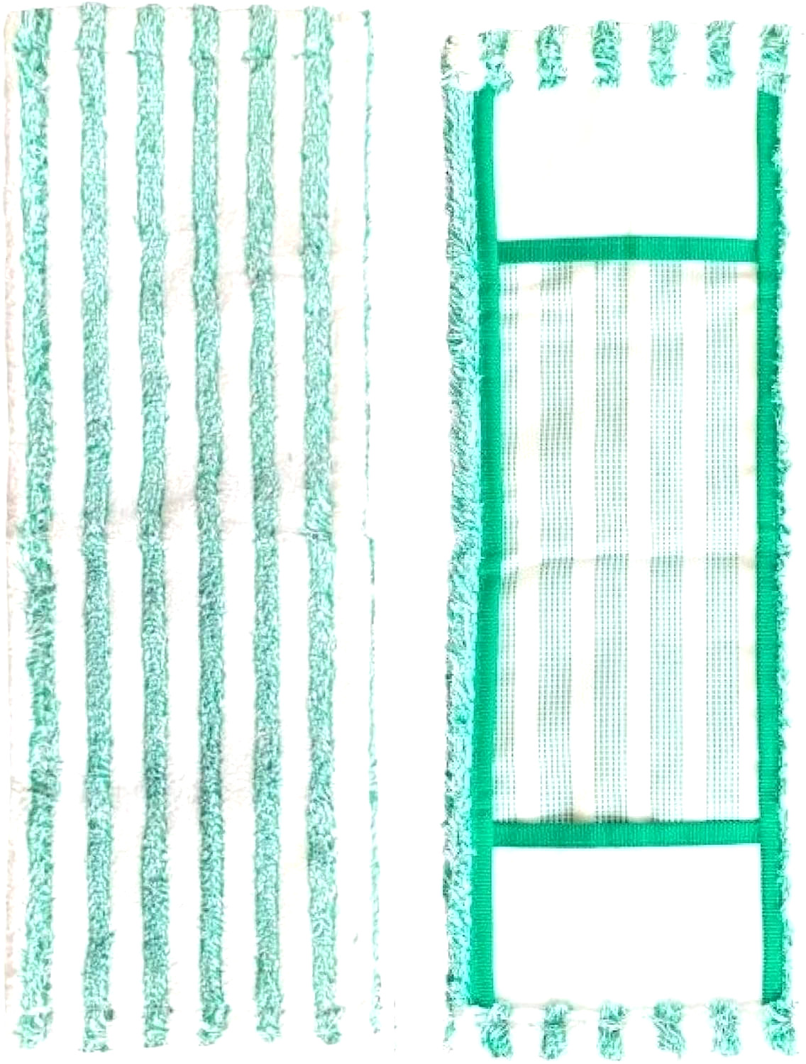Compatible Libman Microfiber Mop Refill Replacement for Libman Flat mop (2 pack)