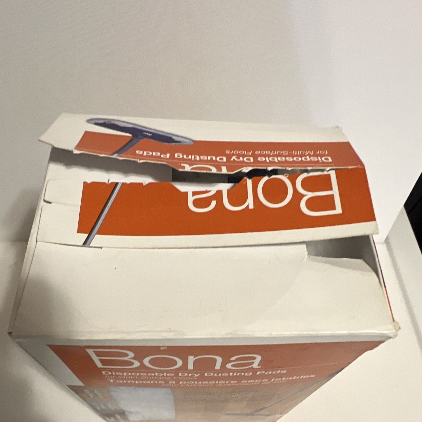 Bona Disposable Dry Dusting Pads Multi-Surface Floors 10ct Microfiber
