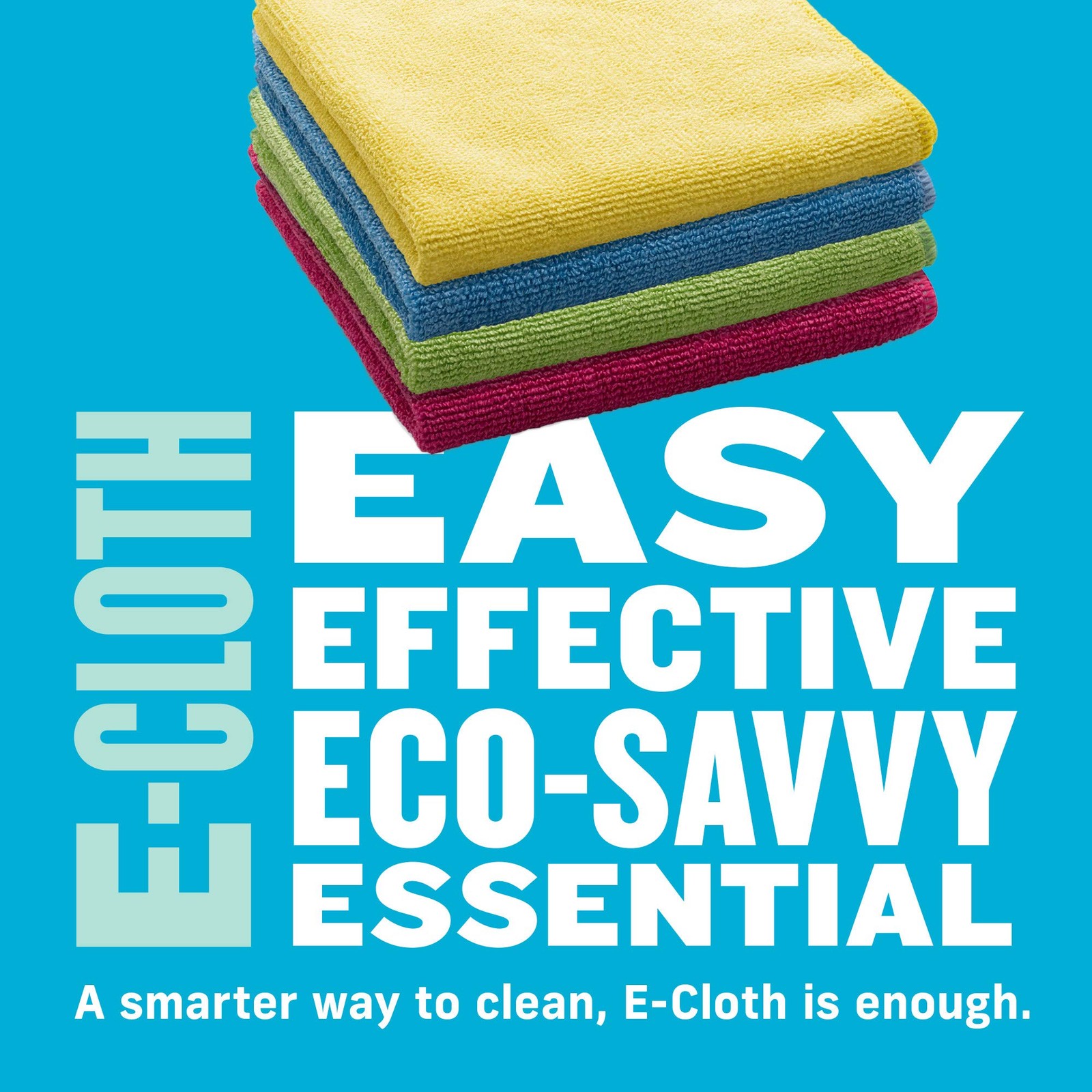 E Cloth General Purpose Cleaning Cloths 4 Pack Assorted Colors Reusable Micro…