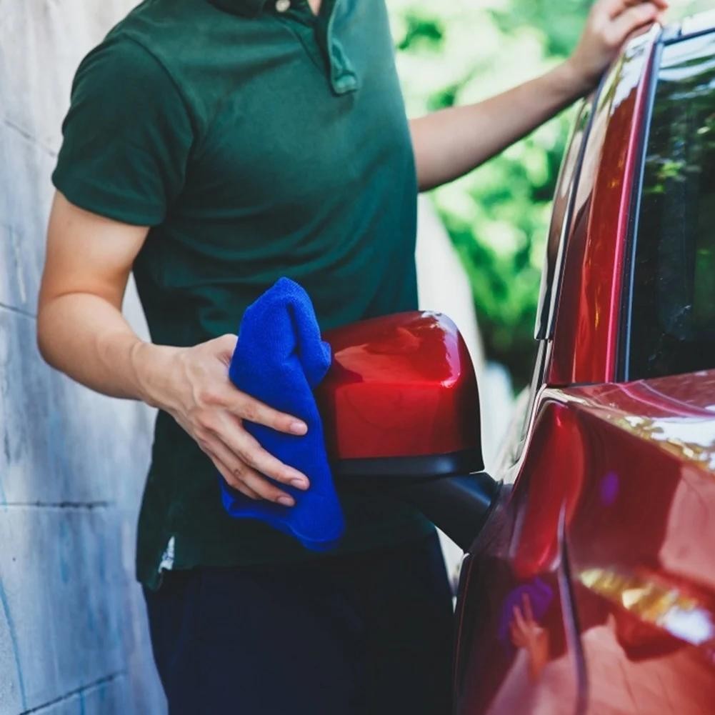Microfiber Soft Cloths 30x30cm, Quick‑dry, Car & Home Cleaning, 25‑pcs.