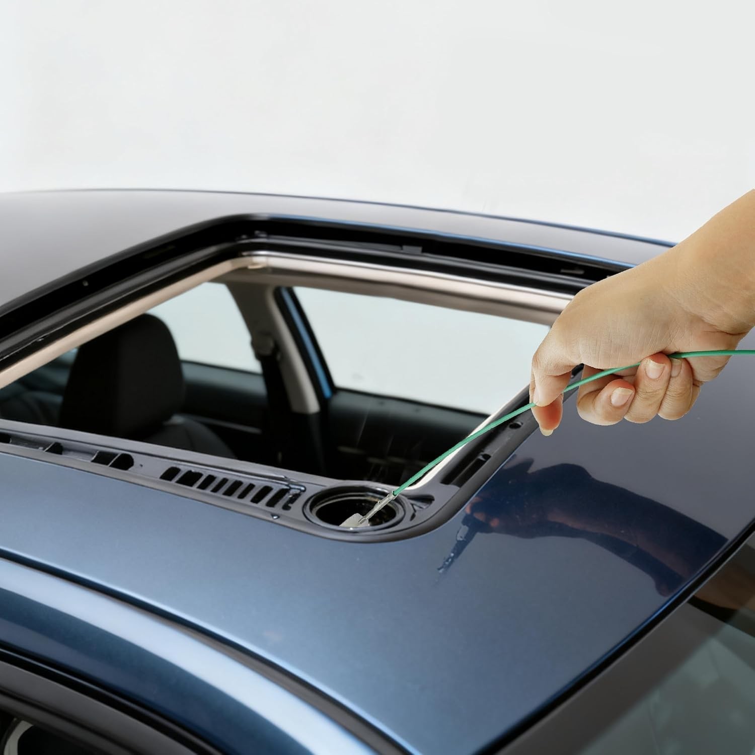 Auto Sunroof Drain Cleaning Tool,118inch Long Pipe Cleaner for Car,flexible New