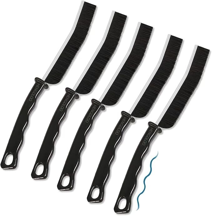 5X Hard Bristle Recess Crevice Cleaning Brush Household Tools Gap Cleaning Brush