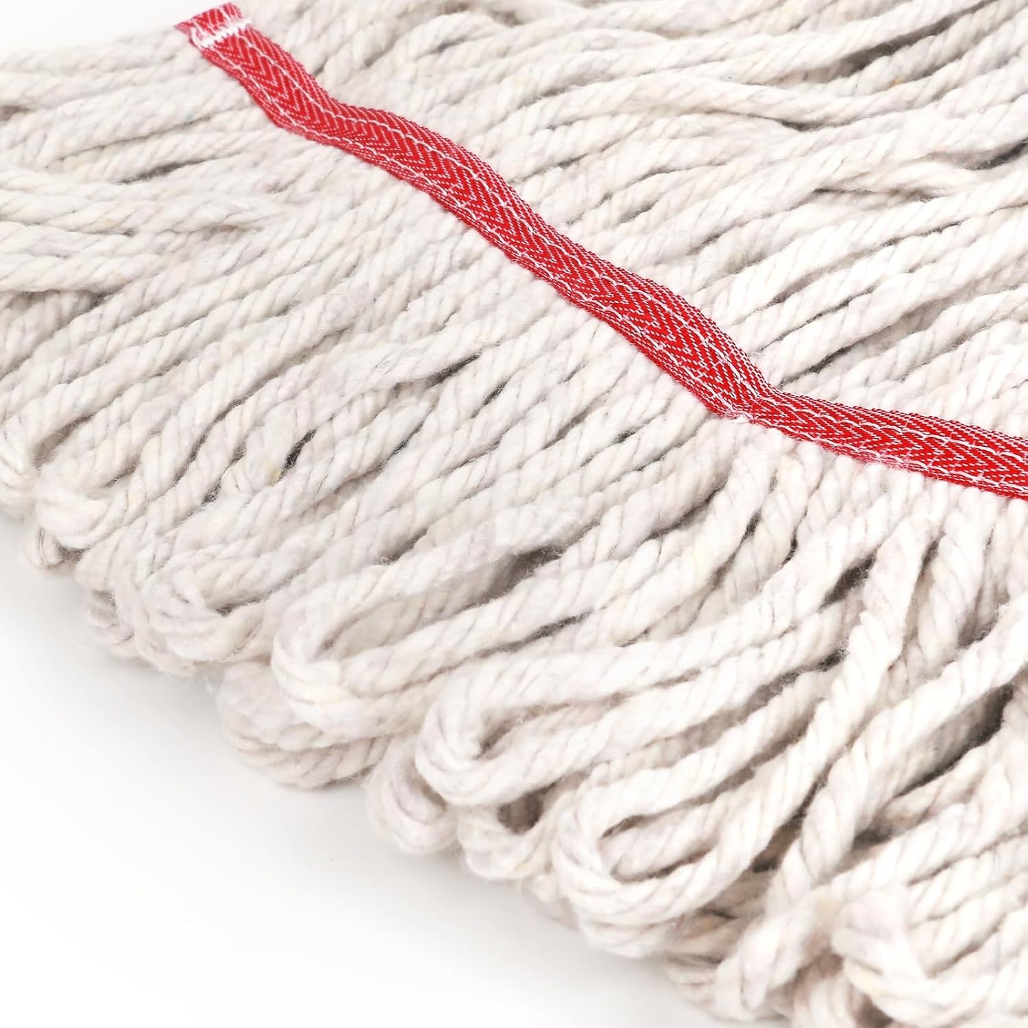Universal Fit Commercial Cotton Mop Head Refill – 3 Count for Effective Mopping