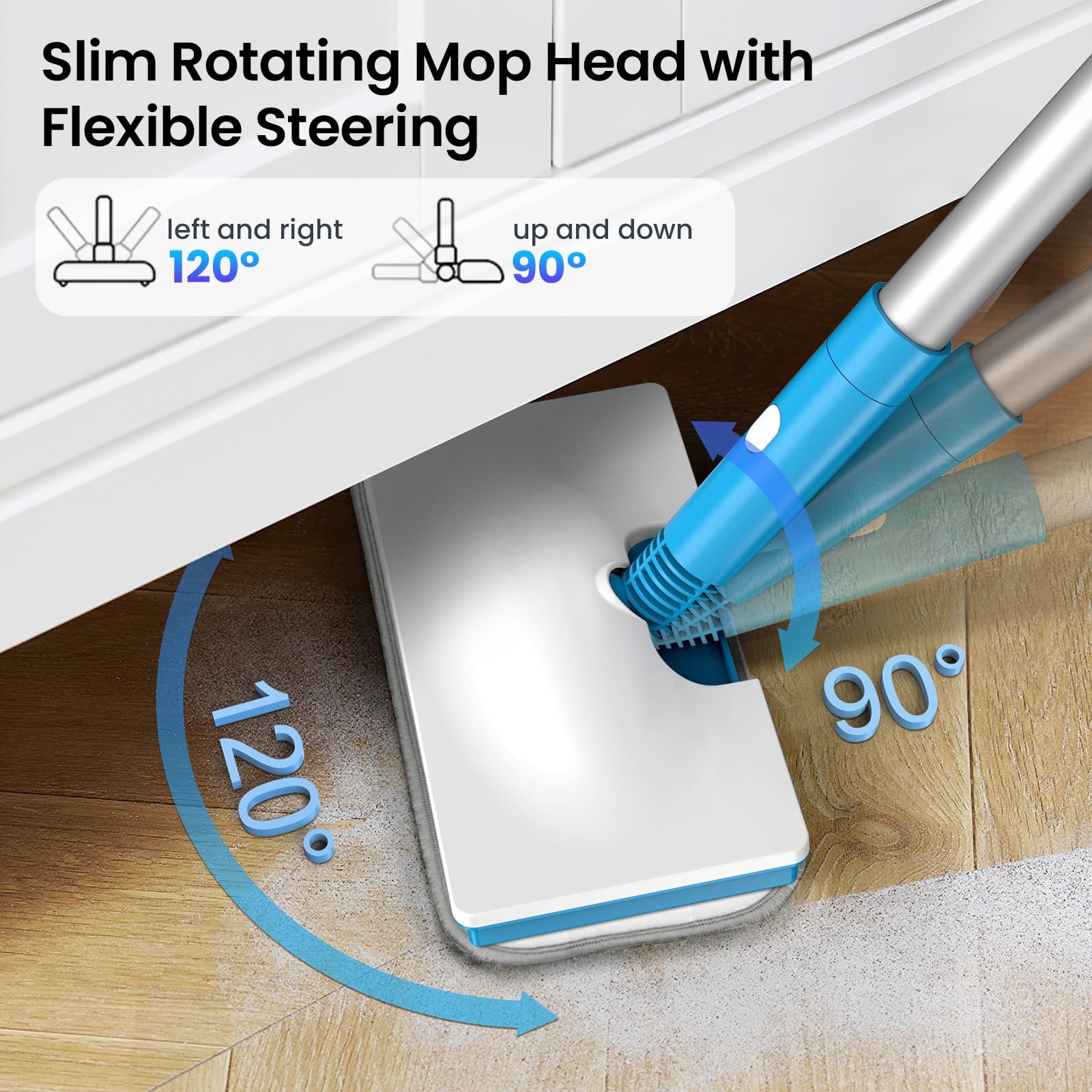 Czlife Z7 Steam Mop for Floor Cleaning, 13-in-1 Handheld Steam Cleaner for Ho…