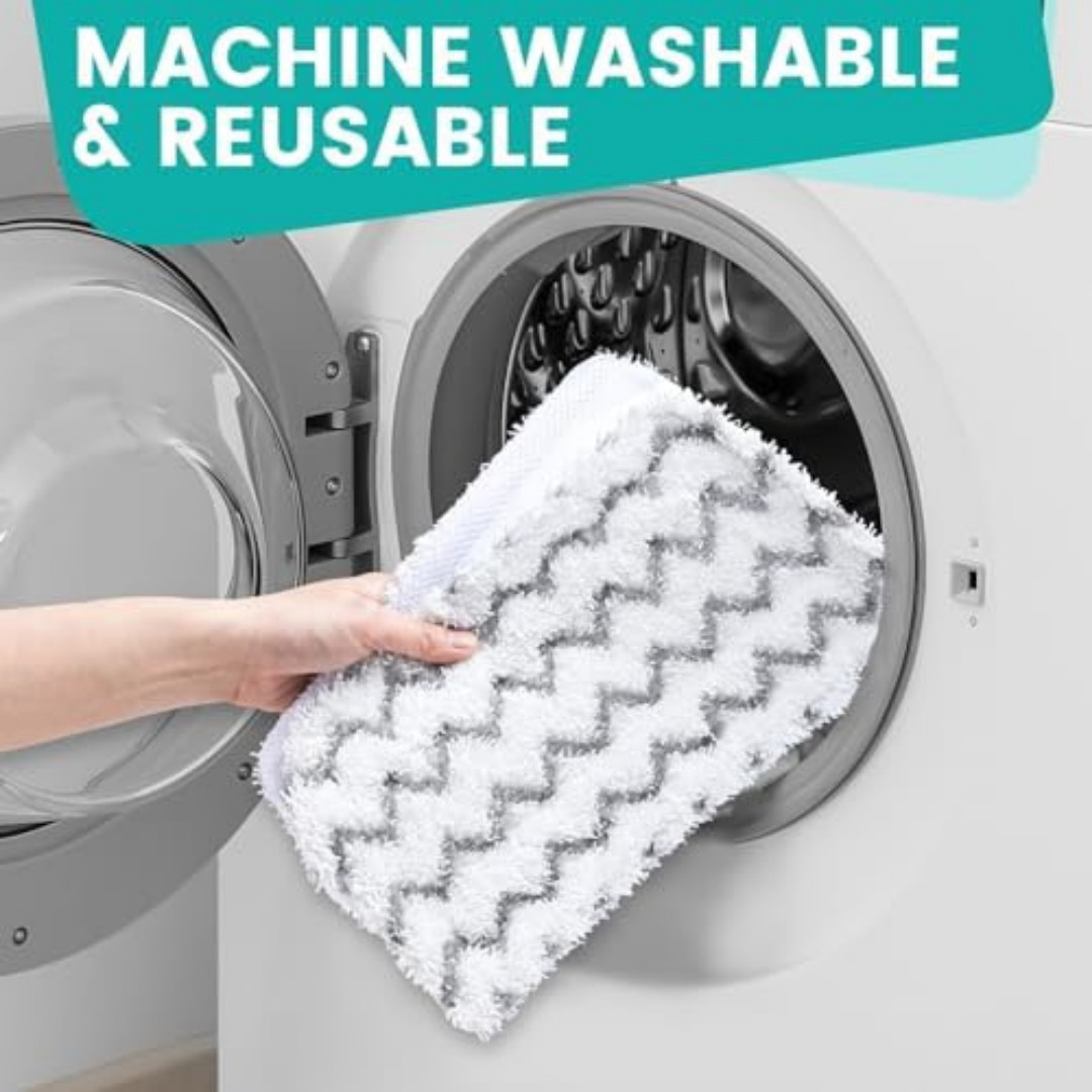 6 Pack Steam Mop Replacement Pads for Shark Steam Mops