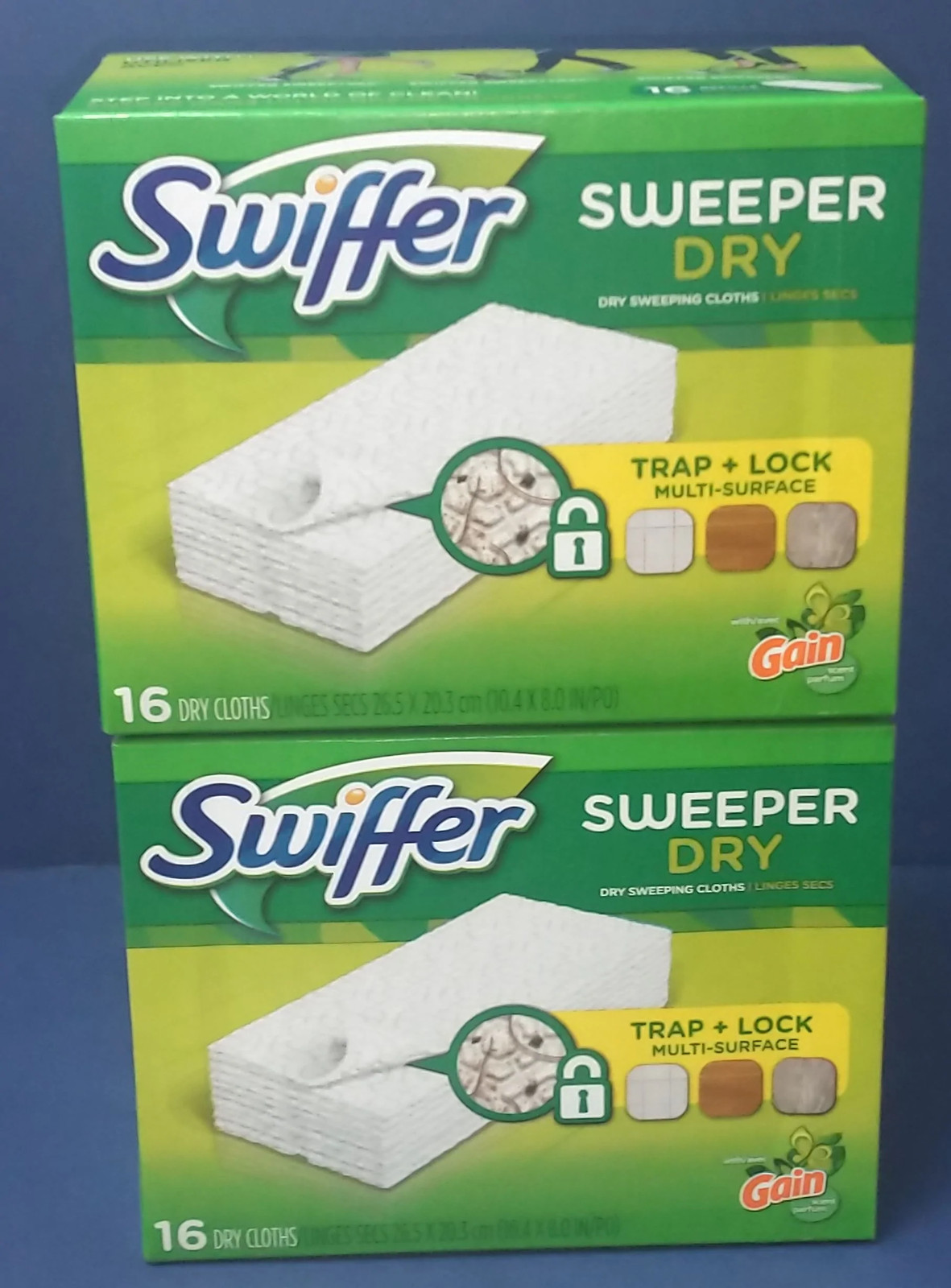 Swiffer Dry Sweeping Cloths Gain Scented Pad Refills 32 Ct Free Shipping