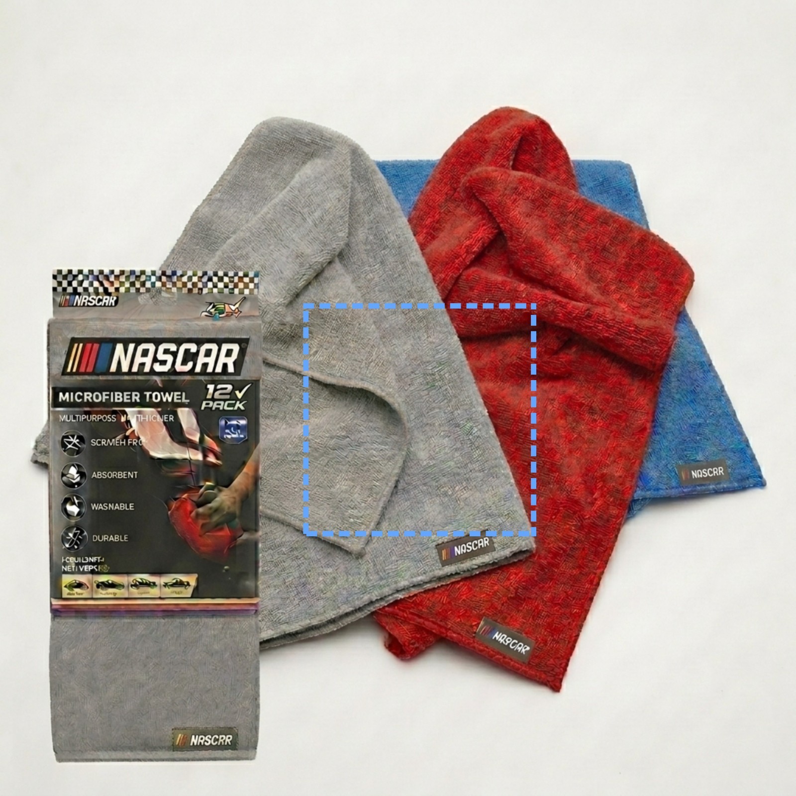 NASCAR Microfiber Towels – Automotive, Glass & Household Cleaning