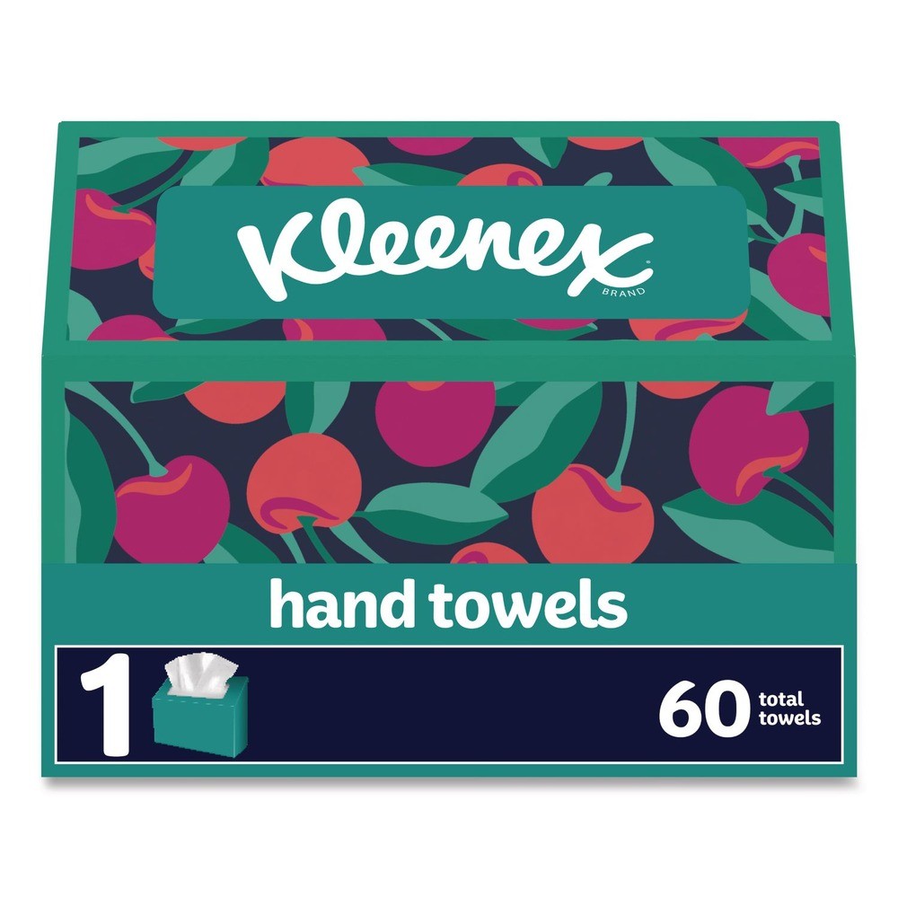 Kleenex 38586BX Everyday 8″ x 9.1″ 1-Ply Hand Towels – White (60/Box) New
