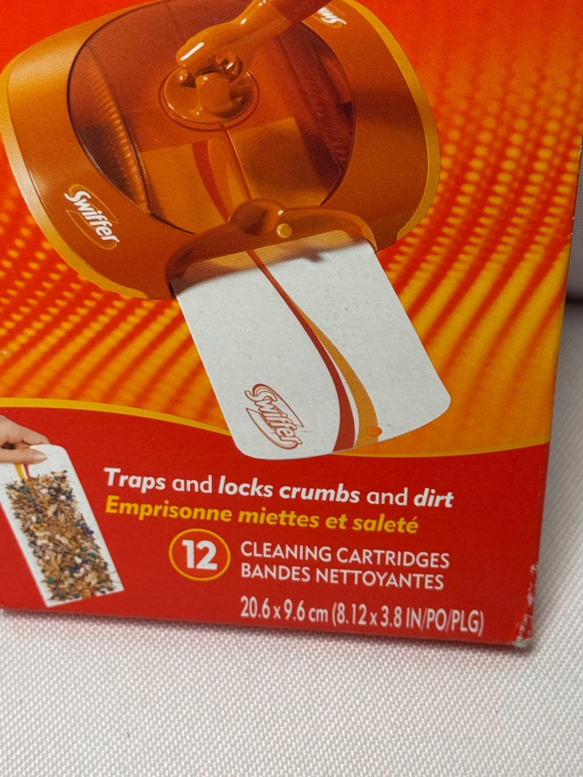Swiffer Carpet Flick Refills Pack of 12 Cleaning Cartridges NEW SEALED