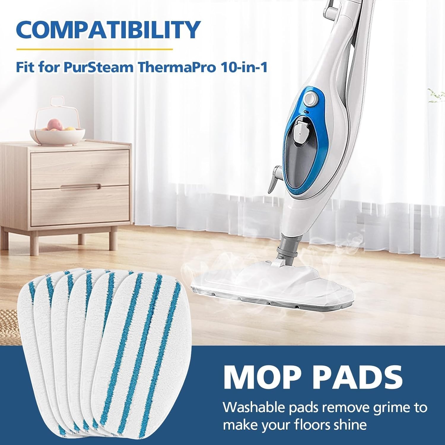 Modern Design Mop Pads – Compatible with New Version