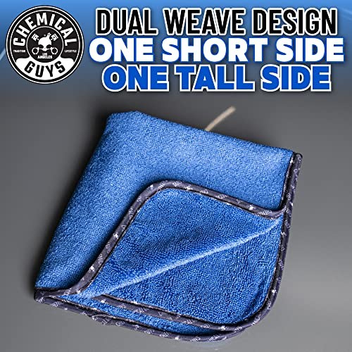 Professional Grade Premium Microfiber Towels for Cars, 16″ x 16″, Ultra Blue