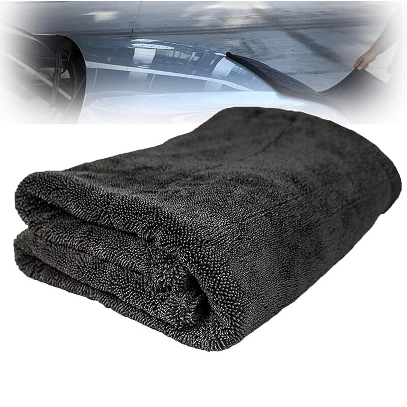 Wholesale 10 Pcs Car Care Twisted-Loop Microfiber Drying Towel 24″×36″ 1200 GSM