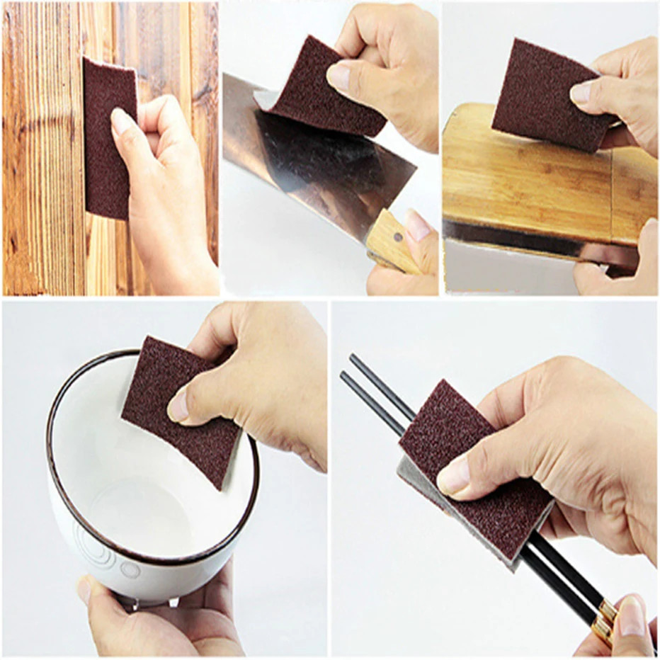 Magical melamine sponge heavy duty for motorcycle and kitchen cleaning