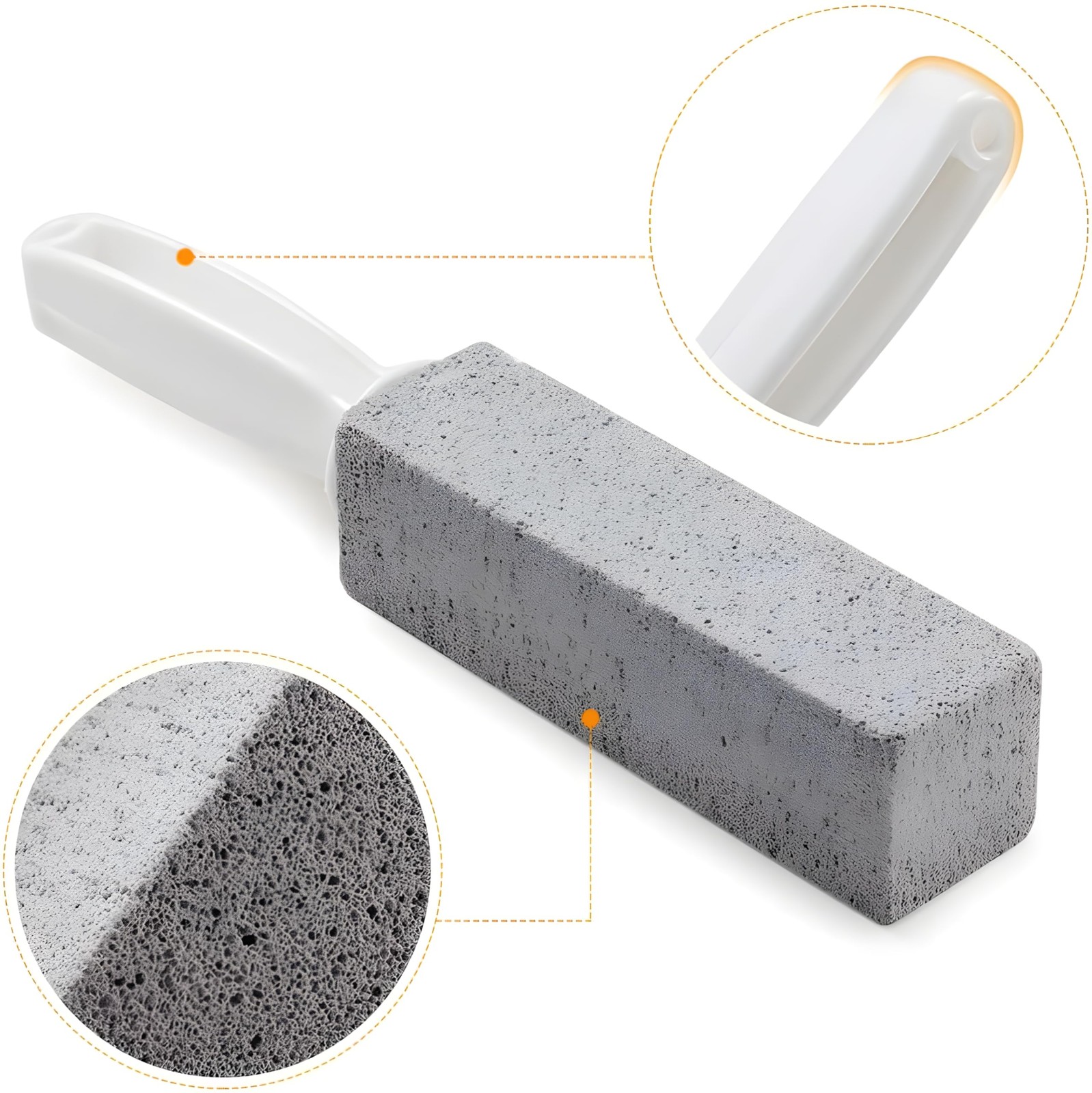 Bexter 2-Pack Value Toilet Bowl Pumice Cleaner with 1 Count (Pack of 2)