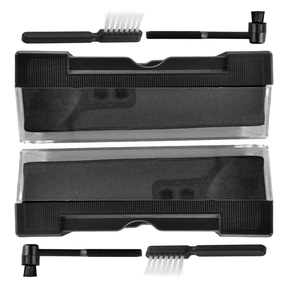 2 Sets Vinyl Record Player Cleaning Kit Anti-static Brush Turntable Care Tools