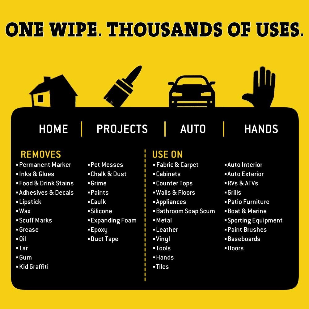 Tub O Towels TW90 + TS18 Heavy Duty Multi-Surface Cleaning Wipes- & Hand Cleaner