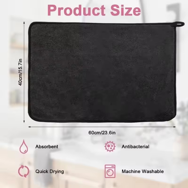 1500GSM 24 x 36″ Water Absorbing Car Wash Microfiber Drying Towel Twisted Loop