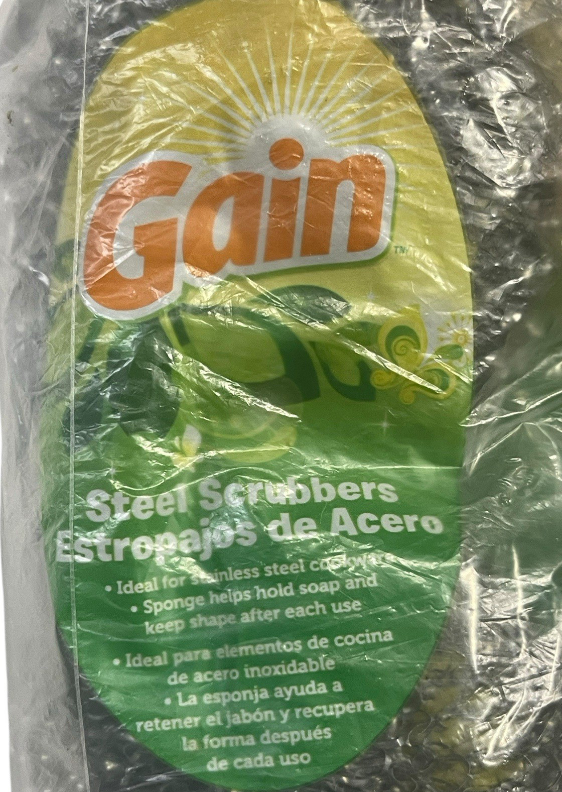 6 Gain Steel Mesh Scrubbers NEW SEALED 2014 Butler Home Products