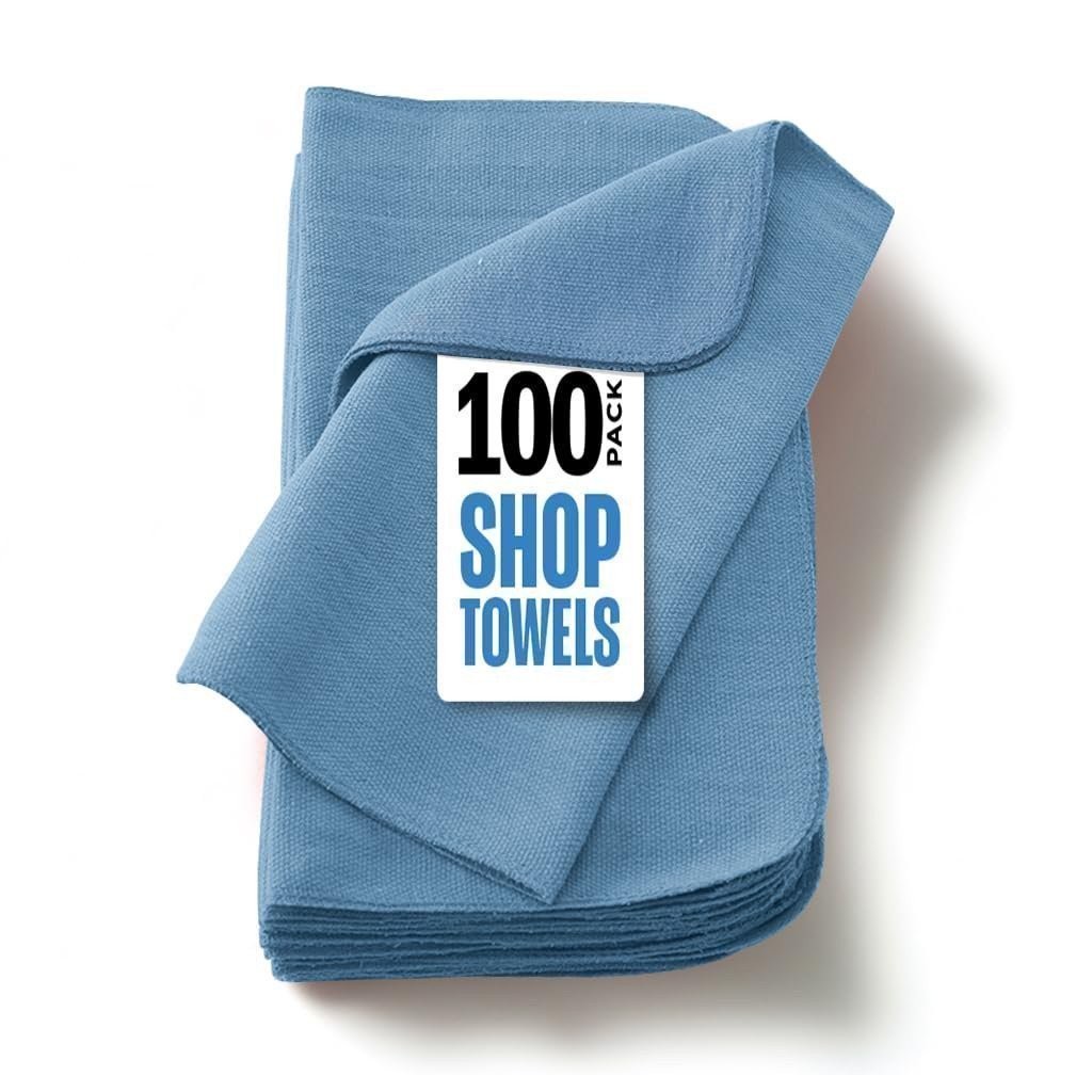 Utopia Towels Cotton Shop Towels 12×14 Inch, 100 Pack Soft, Absorbent…