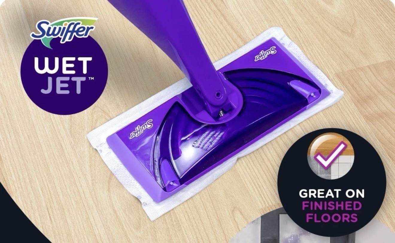 Swiffer 92810 WetJet Dust Mop – Purple