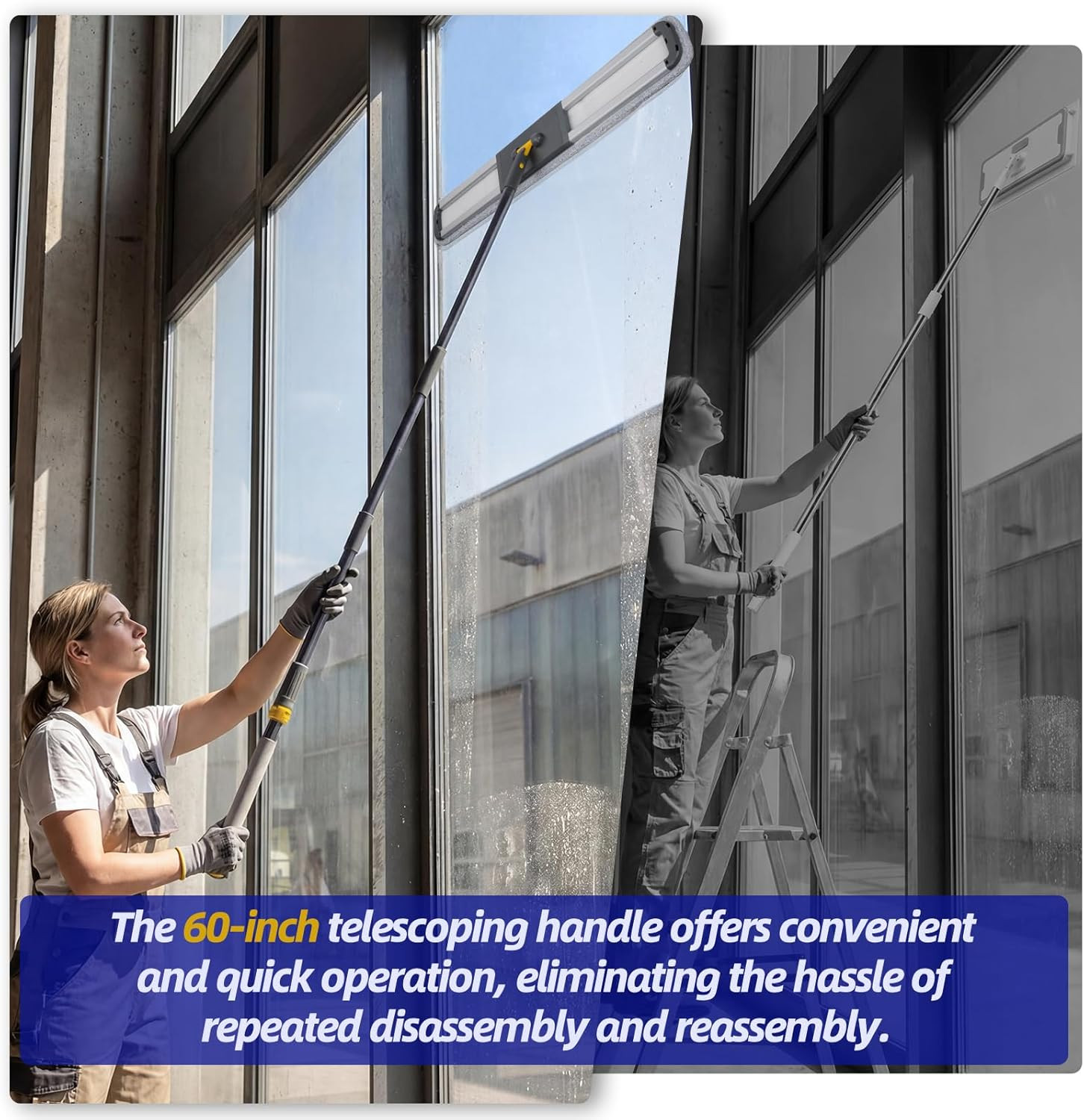 36″ Commercial Dust Mops for Floor Cleaning, Masthome Professional Industrial Mo