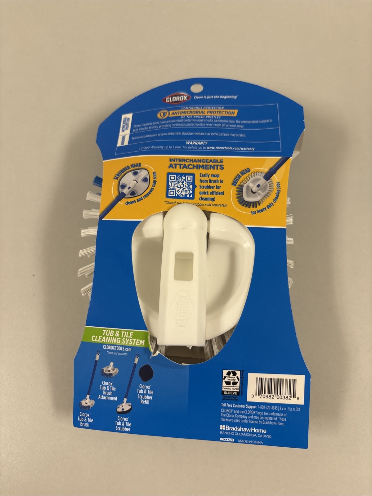 Clorox Tub and Tile Brush Interchangeable Attachment Refill G84