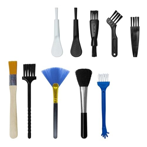 ZIMISI 10PCS Car Detailing Brush Kit, Nylon Anti-Static Car Interior Cleaning