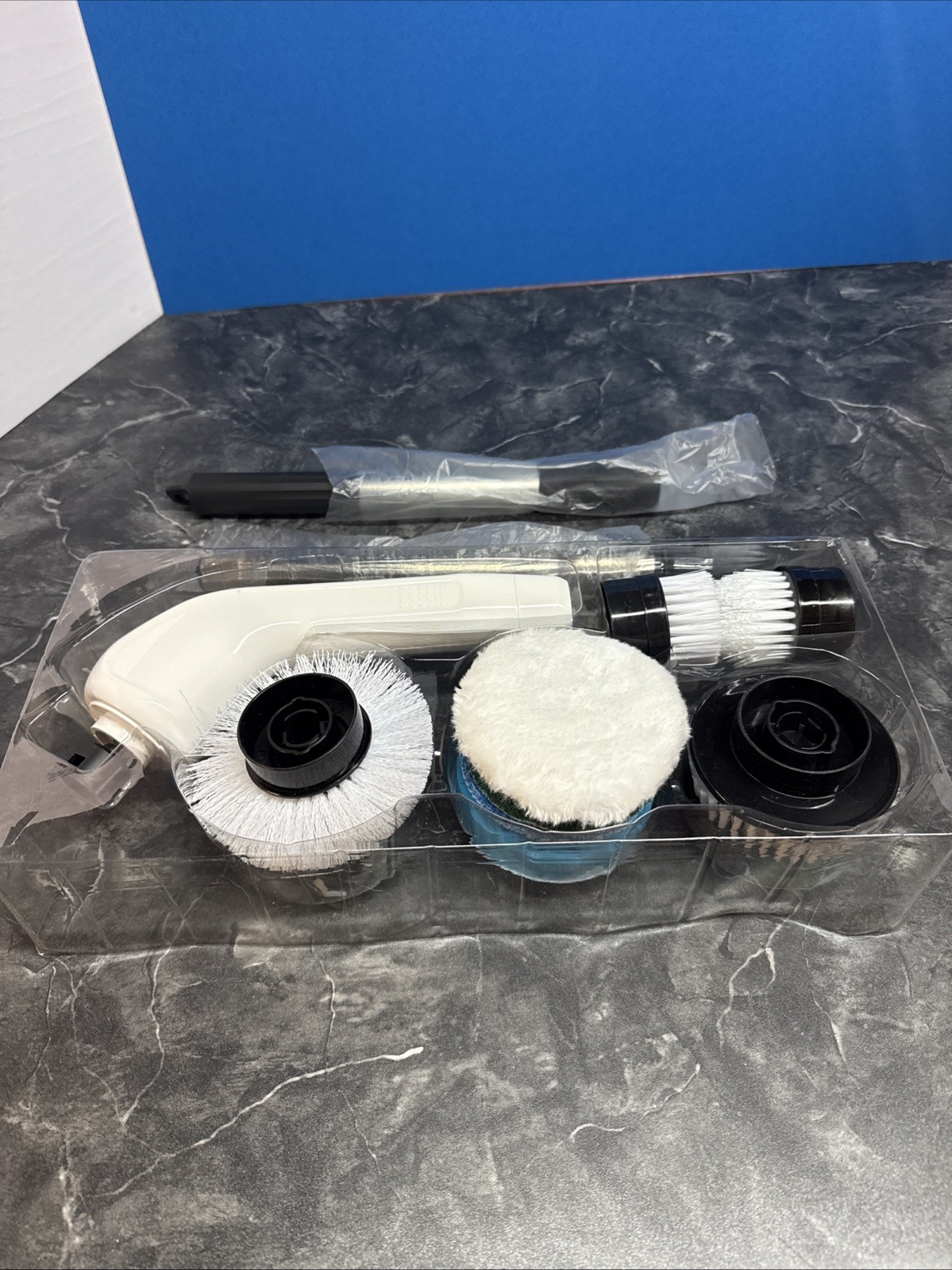 Electric Spin Scrubber 8 in 1 Cleaning Brush For Car, Tile, Wall, Floor. F1