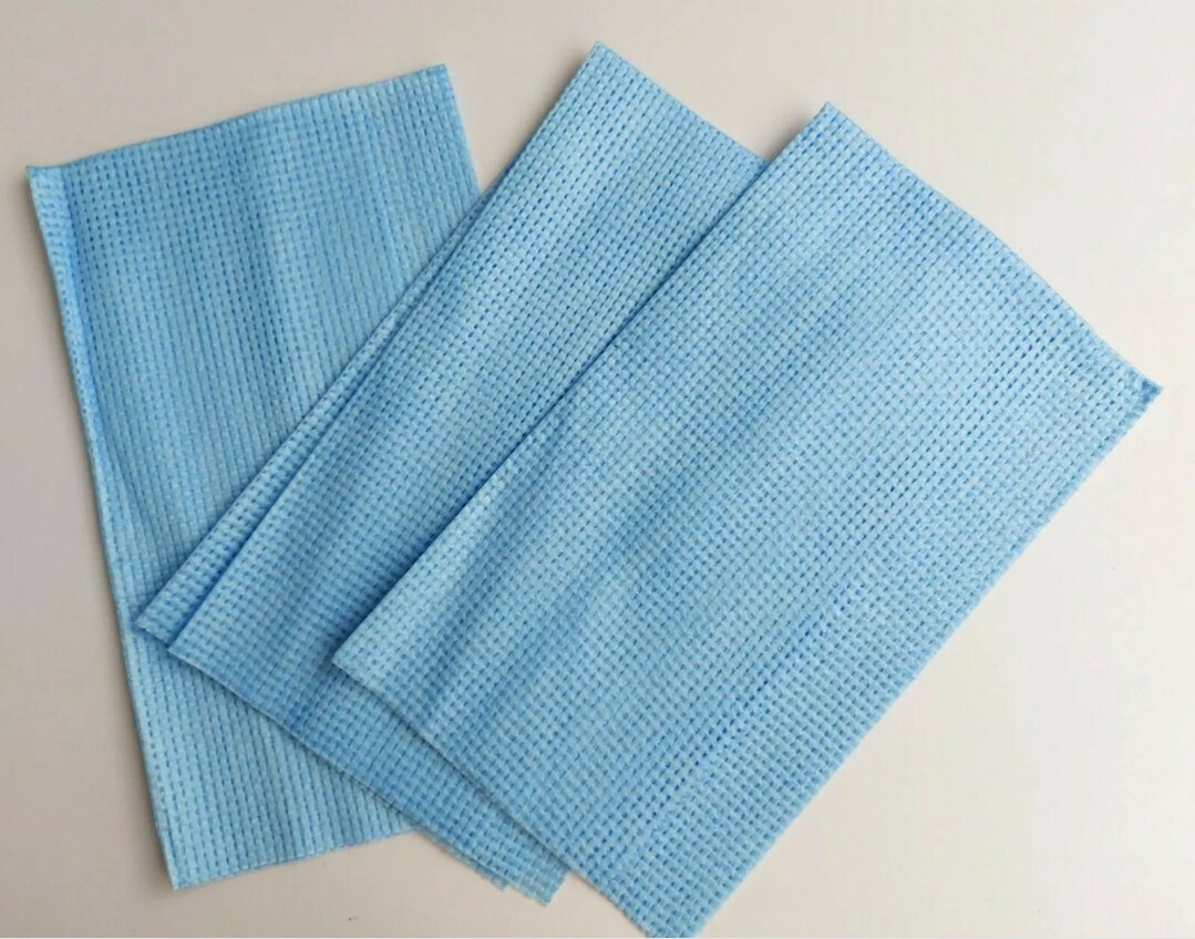 HEAVY DUTY HANDY CLOTHS MULTIPURPOSE ABSORBENT REUSABLE CLEANING TOWELS BLUE
