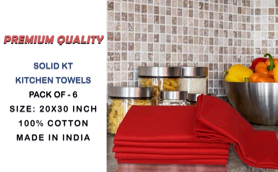 Kitchen Towels 100% Cotton Dish Towels for Kitchen(Set of 12)20”x30” Dish Cloths