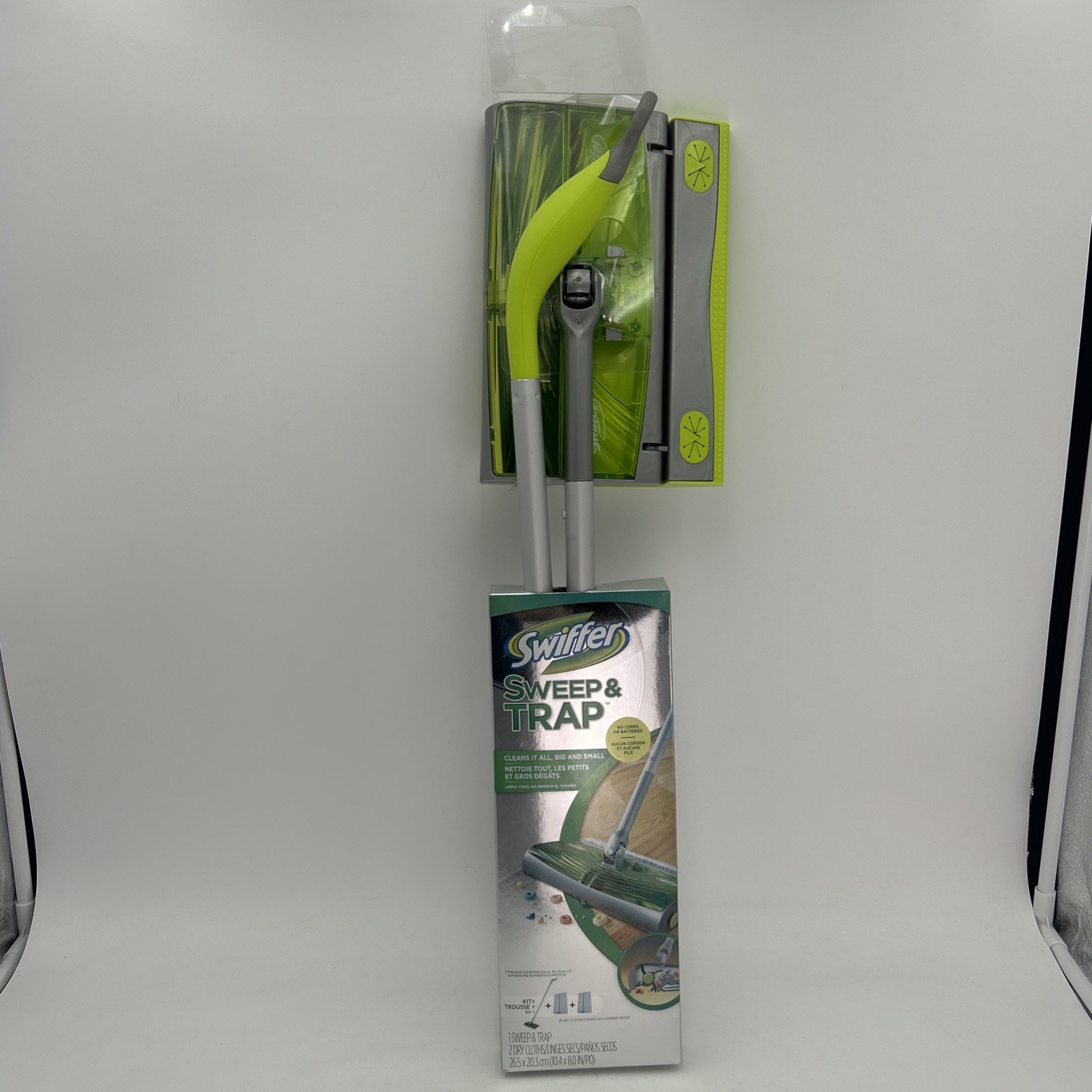 Swiffer Sweep & Trap 2 Dry Cloths Discontinued New In Box