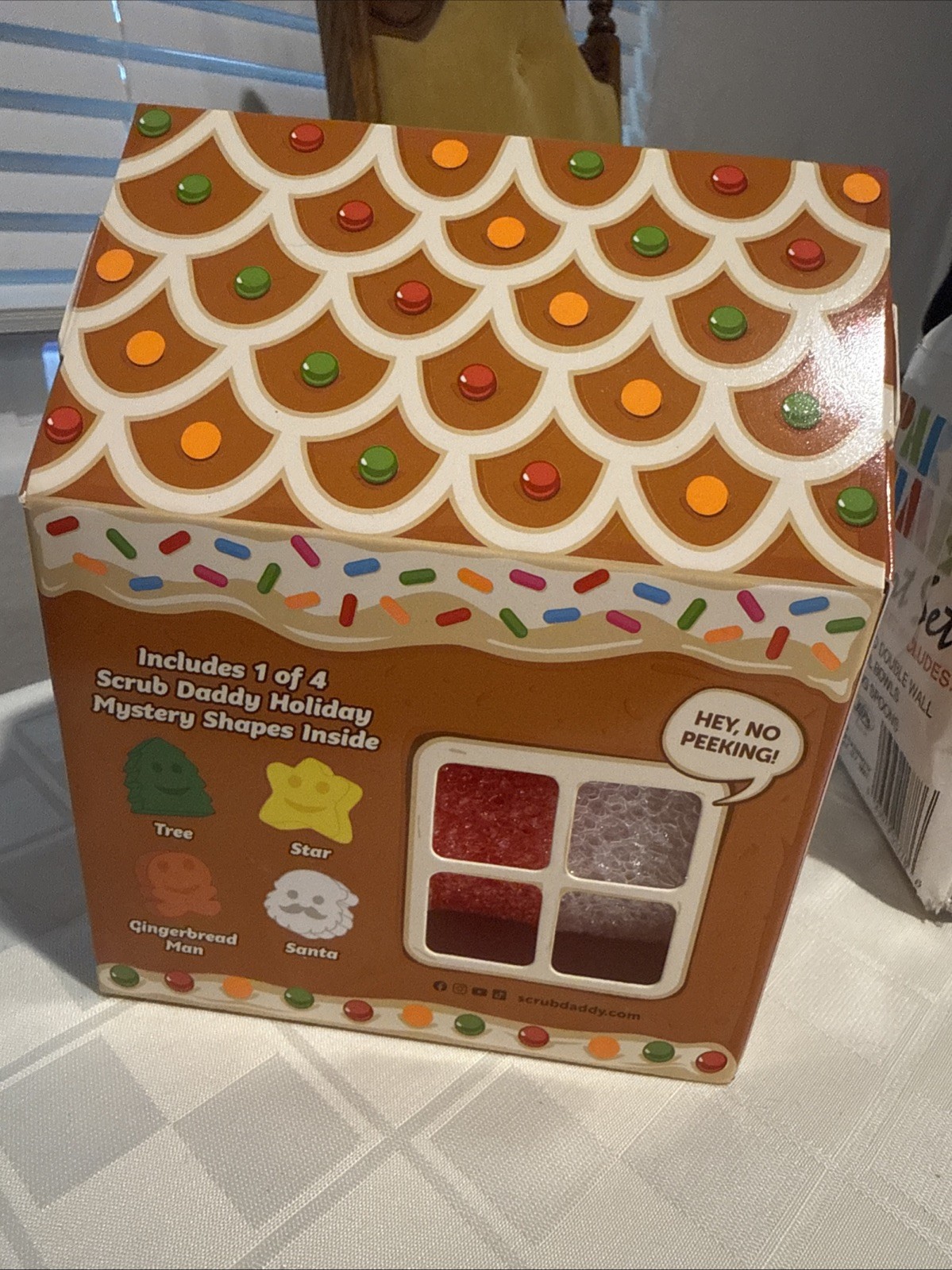 Scrub Daddy Winter Shape Holiday Christmas Tree Scrub Set 3 Pieces