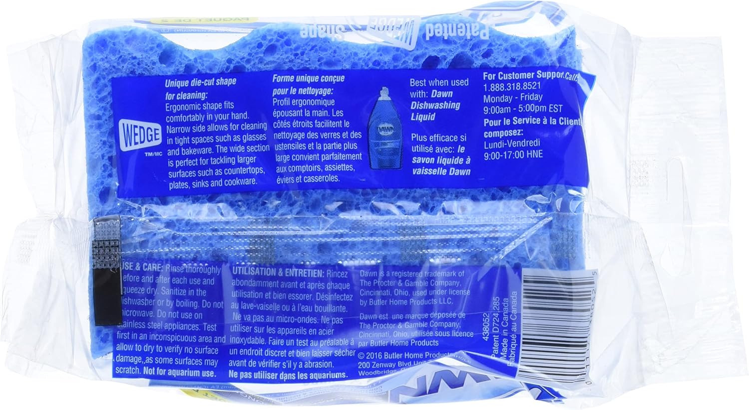 Dawn Non Scratch Sponges 2 Pk
