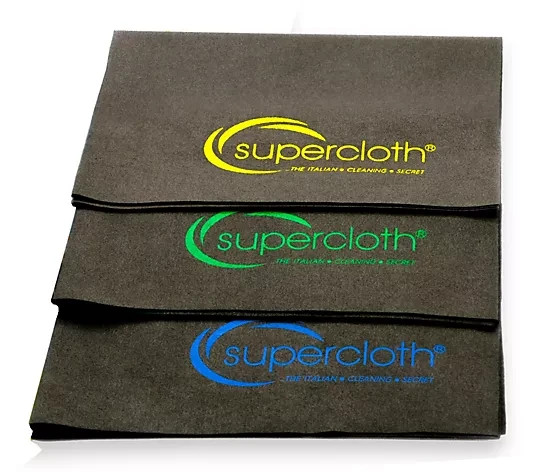 Supercloth Reusable Multisurface Cleaning Cloth 3 Piece Set
