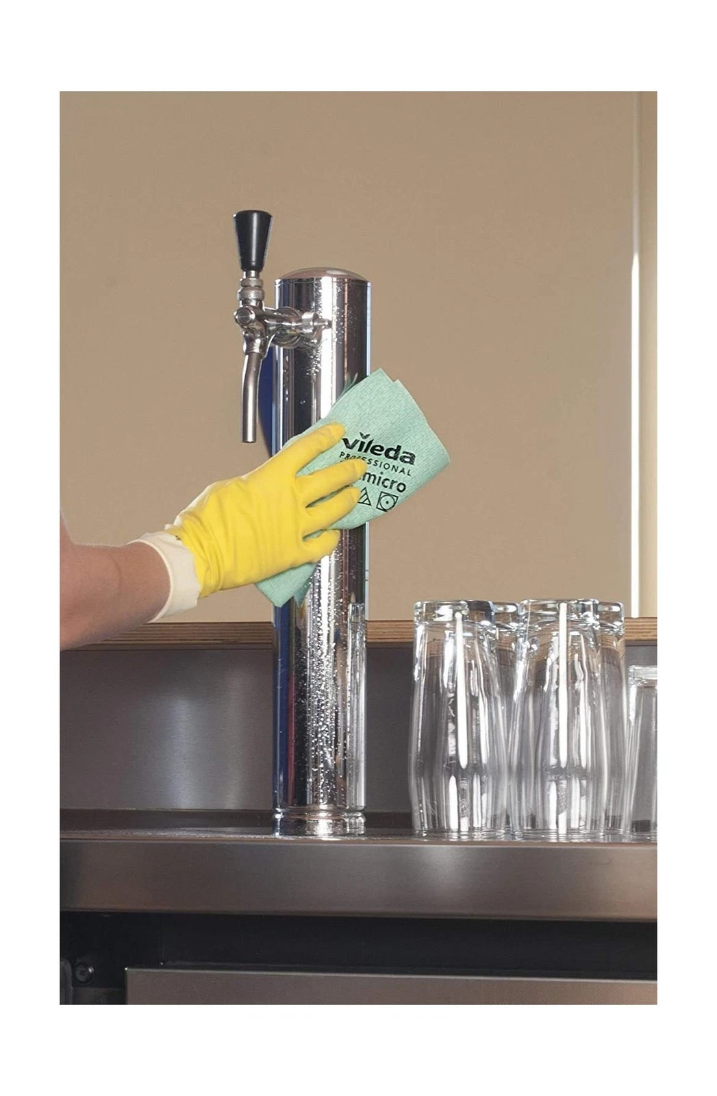 Vileda Professional | PVA Microfiber | Most Advanced Cleaning Cloth | 5 Pk
