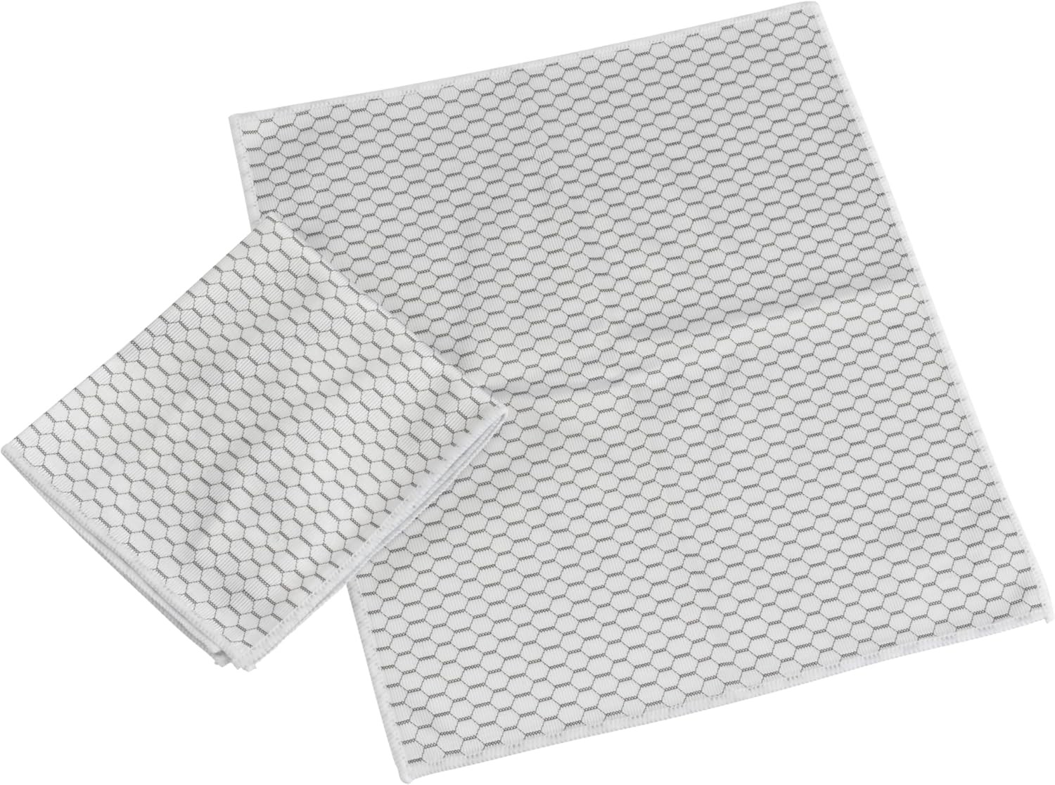 Casabella Lint Free Microfiber Cleaning Cloths 12X14 Set Of 2 For Glass Mirrors