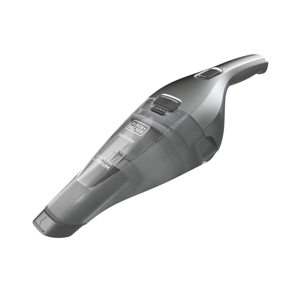 BLACK+DECKER Compact Lithium Handheld Vacuum – Gray HNVC220BCZ01: