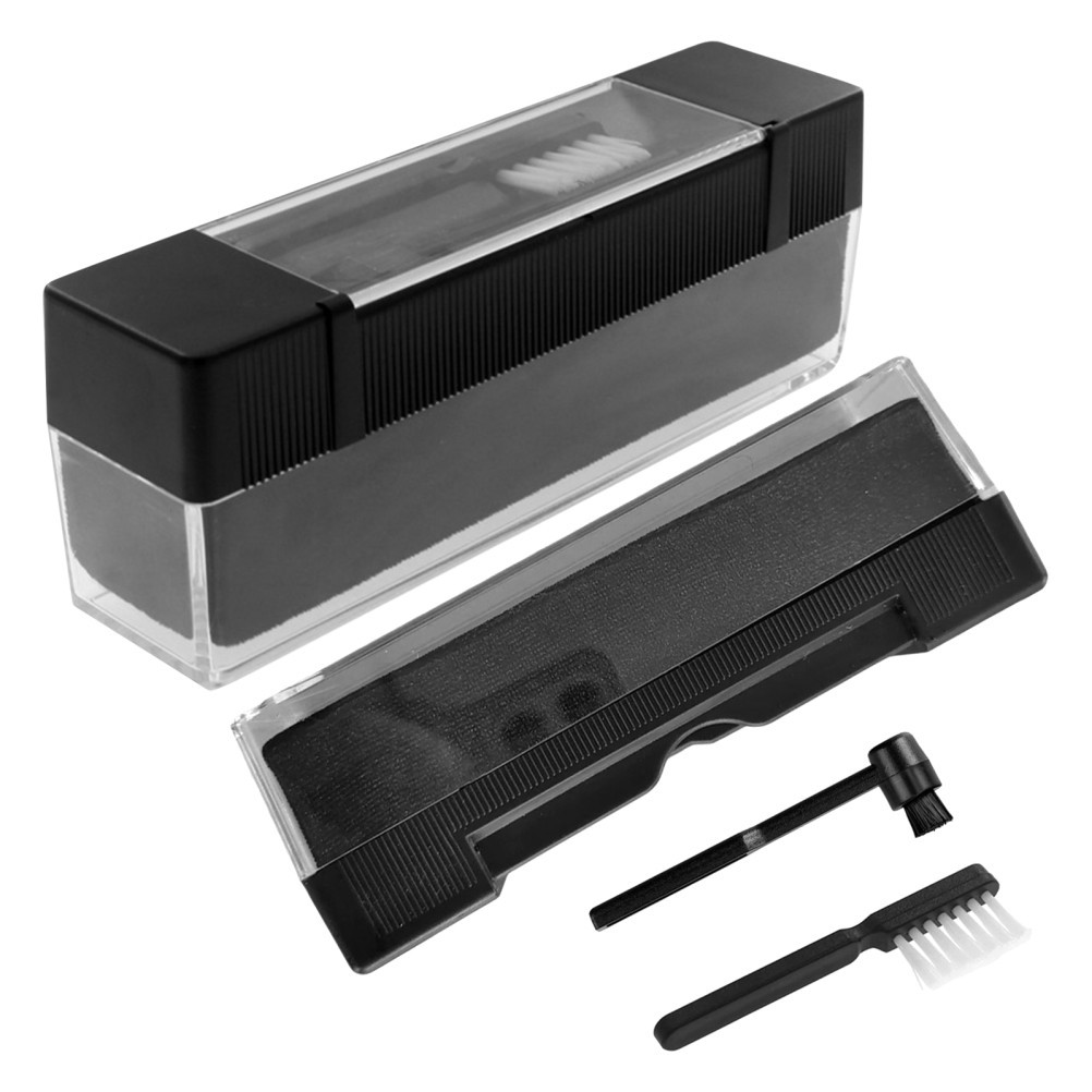 2 Sets Vinyl Record Player Cleaning Kit Anti Static Brush Stylus