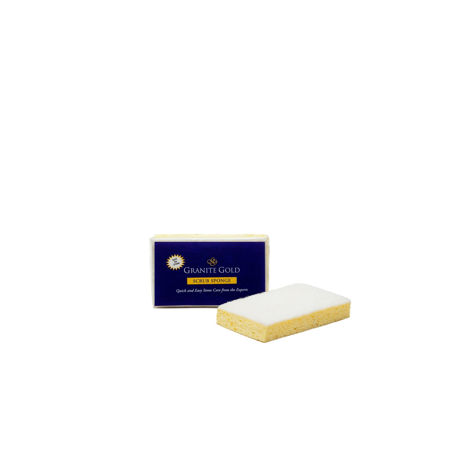 Granite Gold Delicate, Light Duty Scrubber Sponge For Granite 1in.L (Pack of 12)