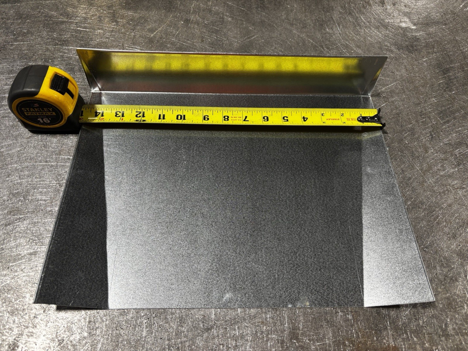 15 INCH HEAVY DUTY STEEL DUSTPAN (HANDMADE)