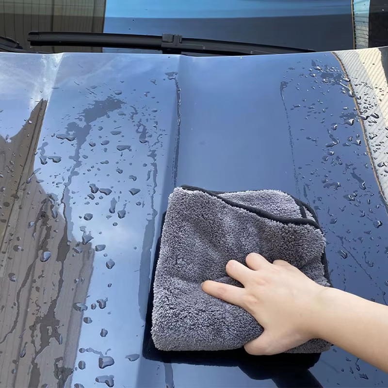 SEAMETAL 1200GSM Microfiber Car Wash Towel – Ultra Absorbent & Soft