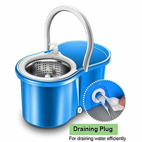 Simpli-Magic Spin Mop 4 Heads Included, Basic, Blue