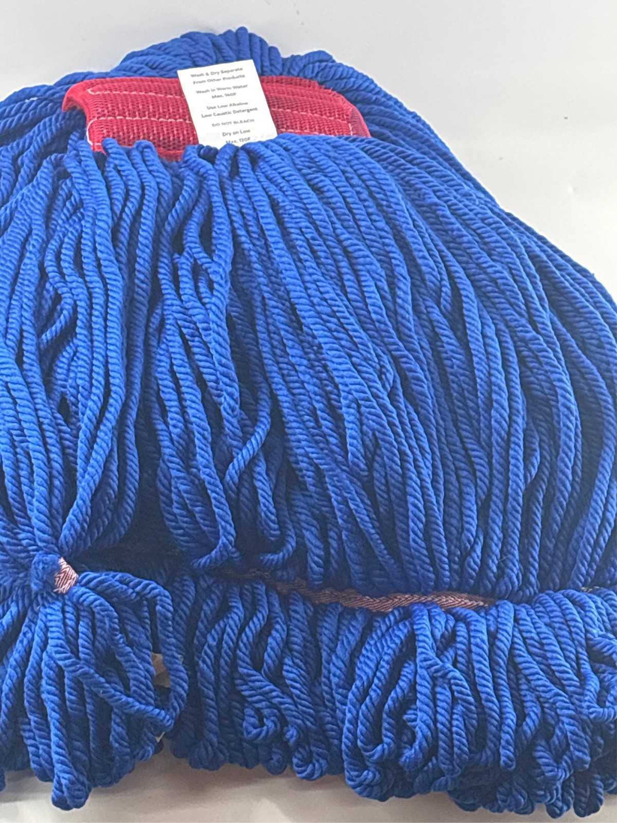 Microfiber Loop-End Mop, Large, Blue