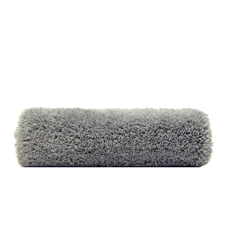 6 Pcs Ultra Plush Microfiber Towels Auto Home No-Scratch 16 in x 16 in gray
