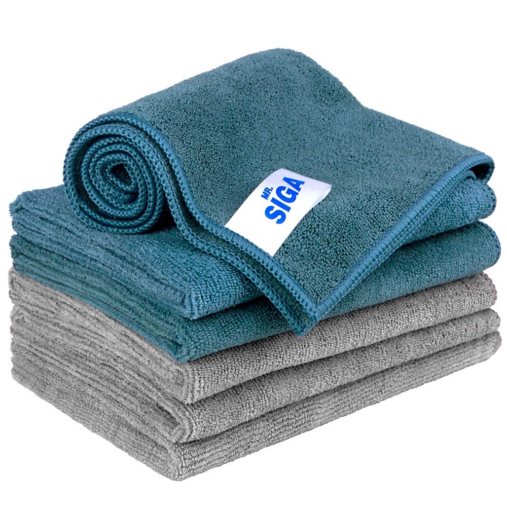 Microfiber Cleaning Cloth, Pack of 6, Size: 13.8″ x 15.7″