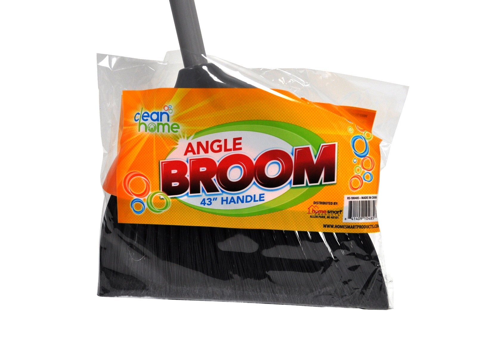 Clean Home Large 43 Inch Handle Angled Broom