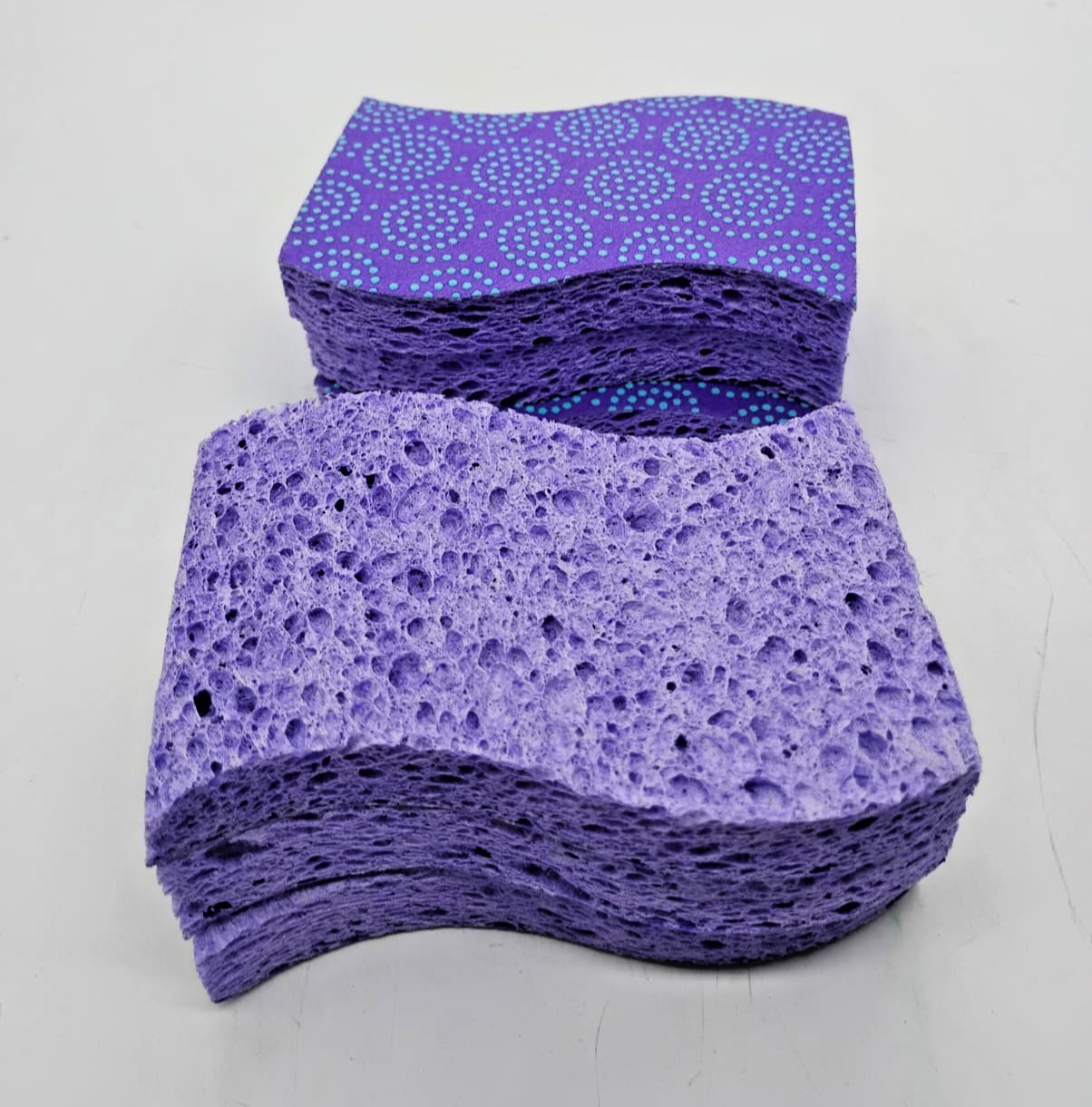 SCOTCH-BRITE Odor Resist Non Scratch Scrub Sponge Dishwasher Safe 6 Pack Purple