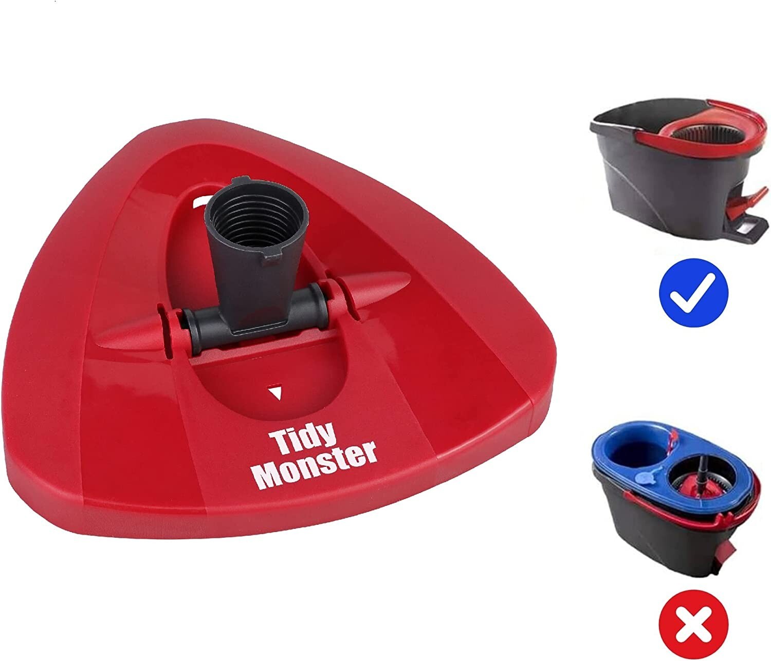 Mop Replacement Base for Easy Wrin Spin Mop,Plastic Mop Cover Case Disc